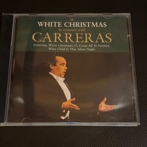 White Christmas: In Concert With Carreras" featuring Spanish tenor José Carreras